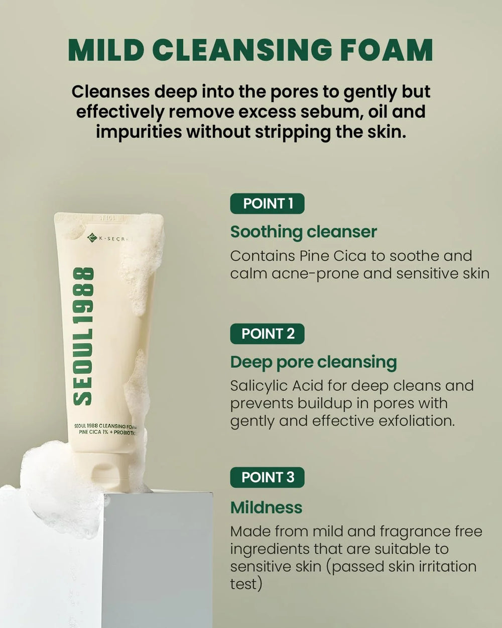 Seoul 1988 Cleansing Foam